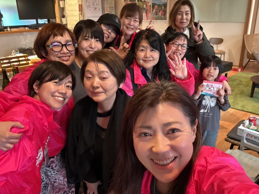 里山循環ツアーに参加したメンバーたち
